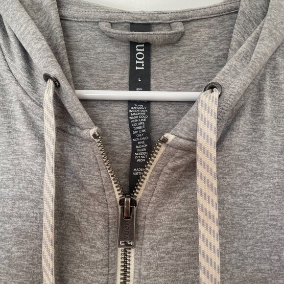 Vuori Halo Hoodie Heather Gray Size L - Picture 4 of 4